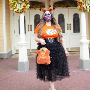 NEW Black Tulle Like Skirt